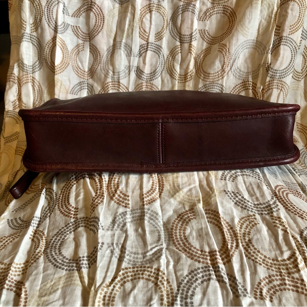 ❌SOLD❌Coach NYC Vintage Bonnie Cashin Era Basic Bag in Burgundy 9455 - Picture 6 of 12